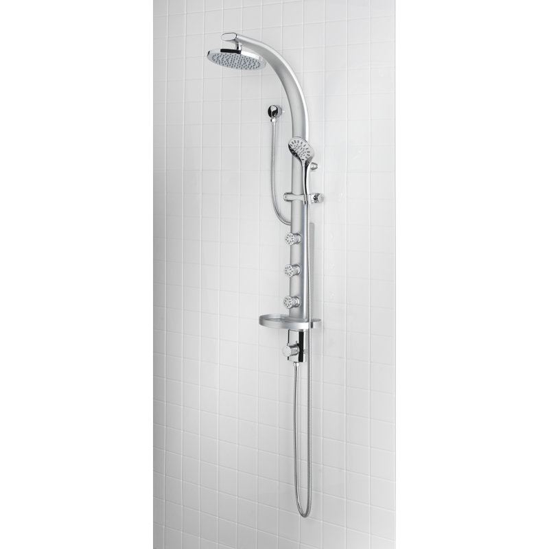 JACUZZI® Diverter Rain Shower Head Panel Wayfair